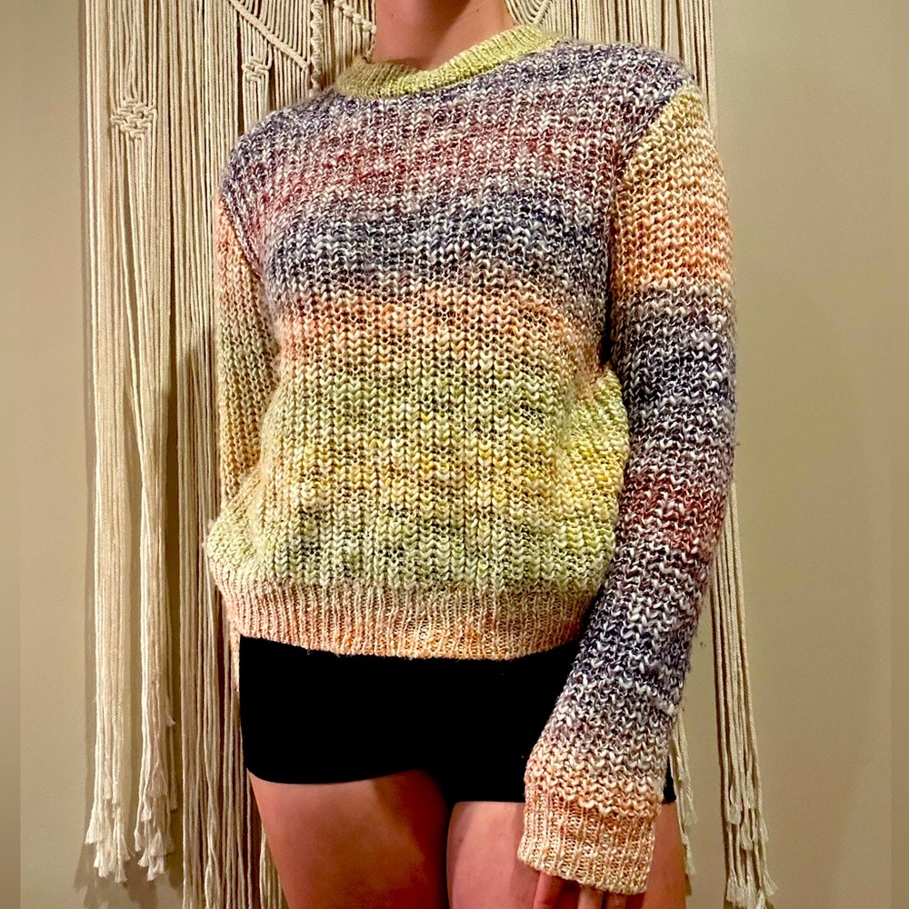 Rainbow sweater